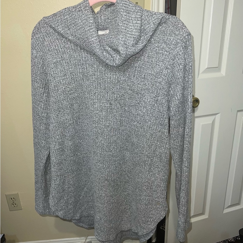 Long Turtle Neck Top